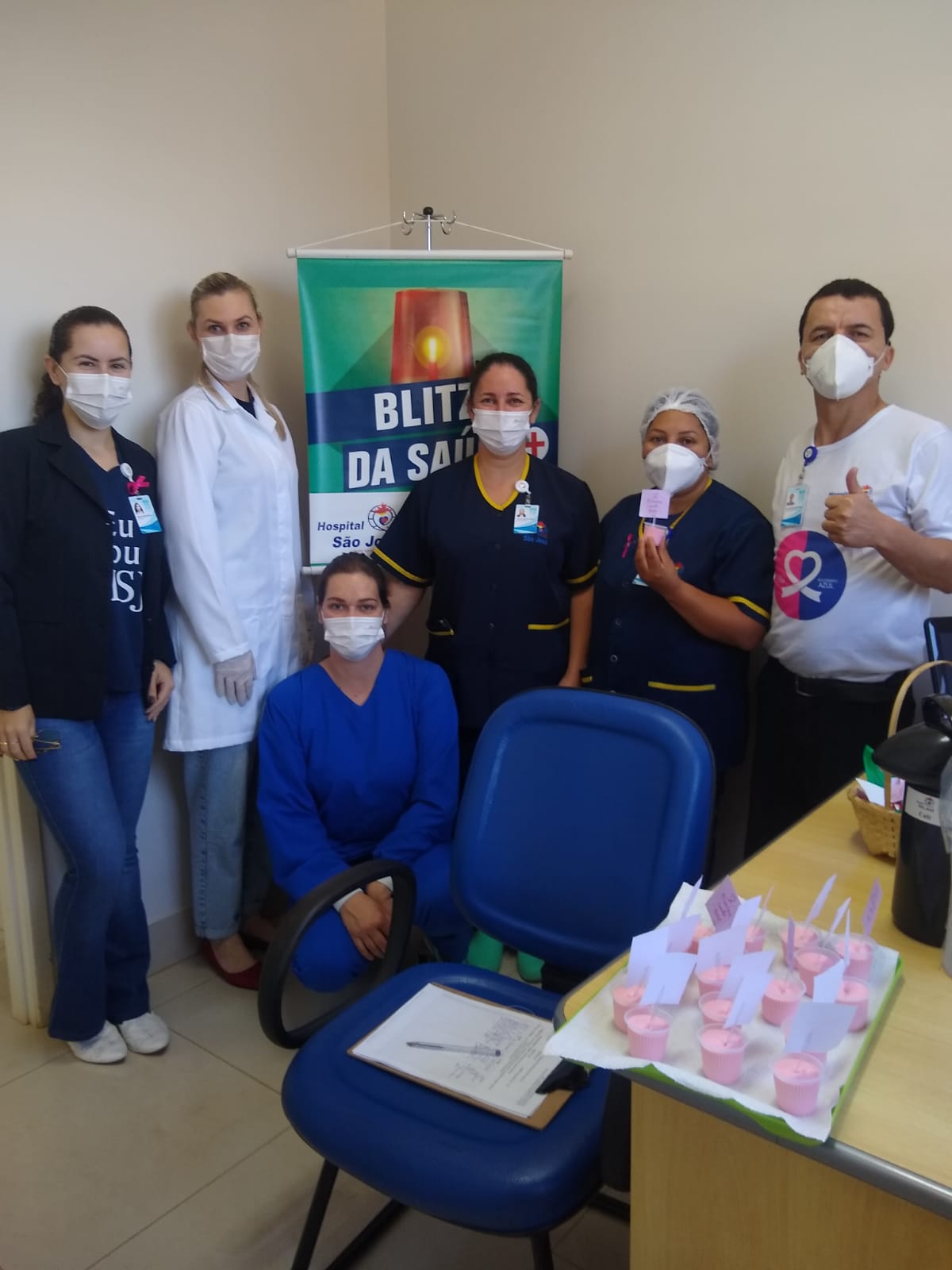 Ações do Outubro Rosa oportunizam realização de Exames Preventivos